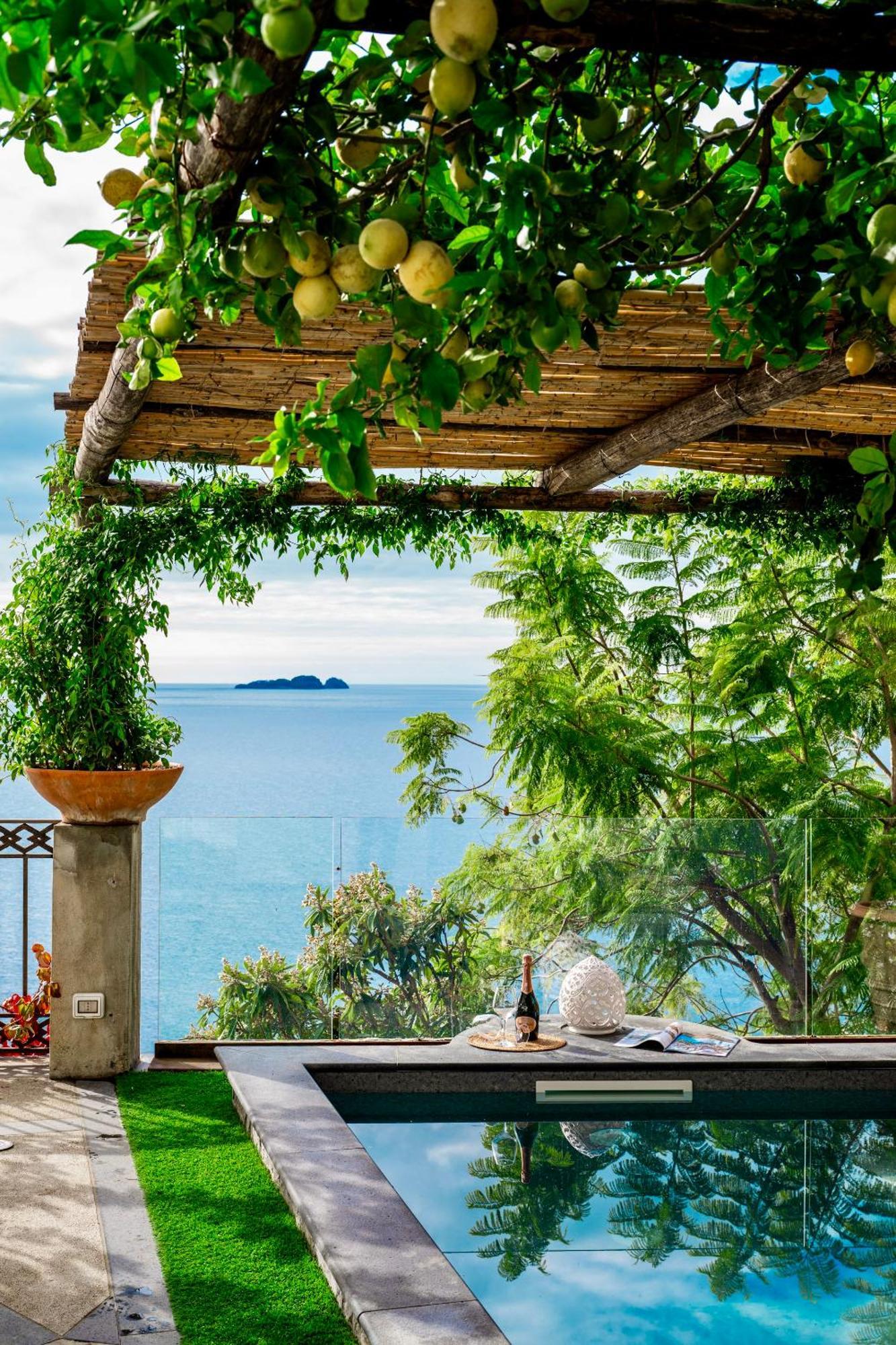 Yourhome - Villa Aldo Marino Positano Eksteriør bilde